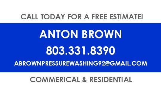 Photo of A Brown Pressure Washing