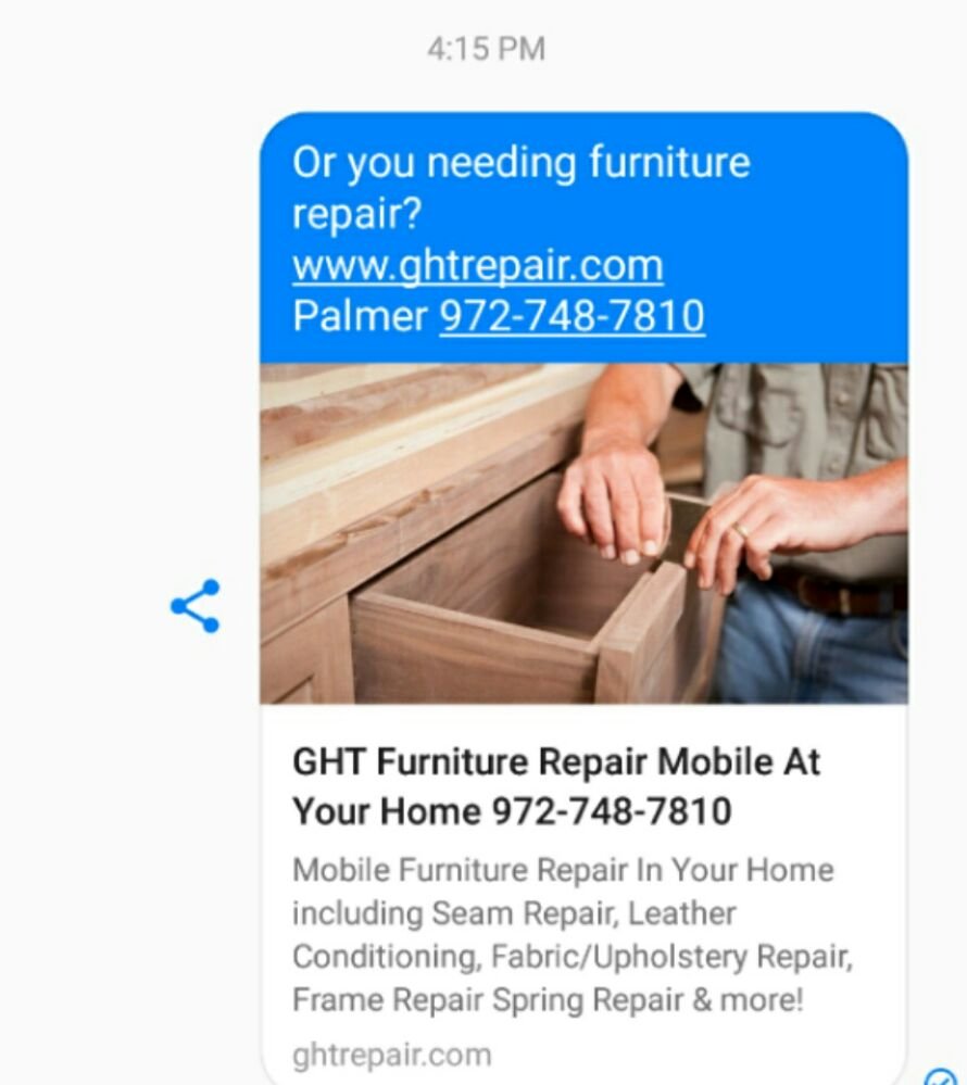 Photo of GHT Furniture Repair