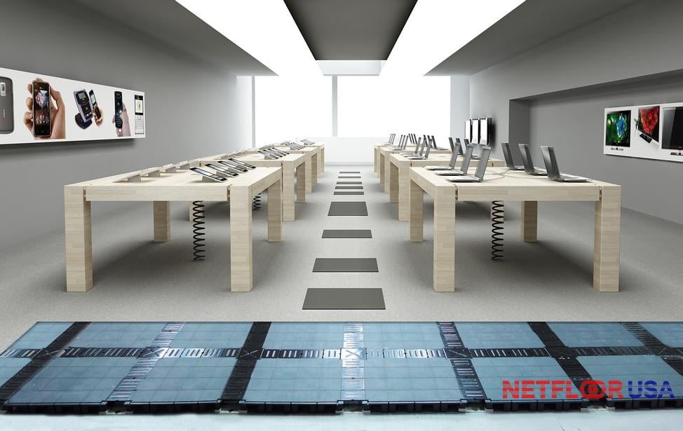Photo of Netfloor USA Cable Management Access Floor Systems