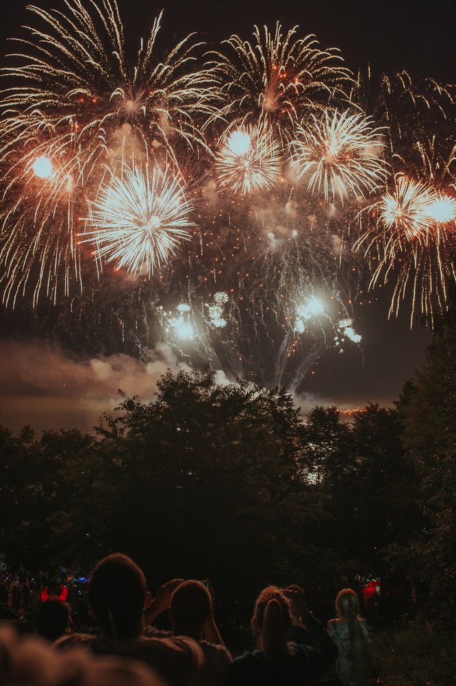 Photo of Blue Sky Fireworks