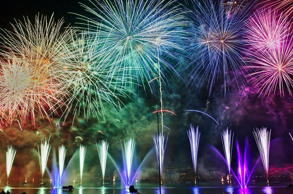 Photo of Blue Sky Fireworks