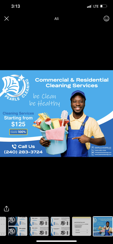 Photo of Pearls Cleaning