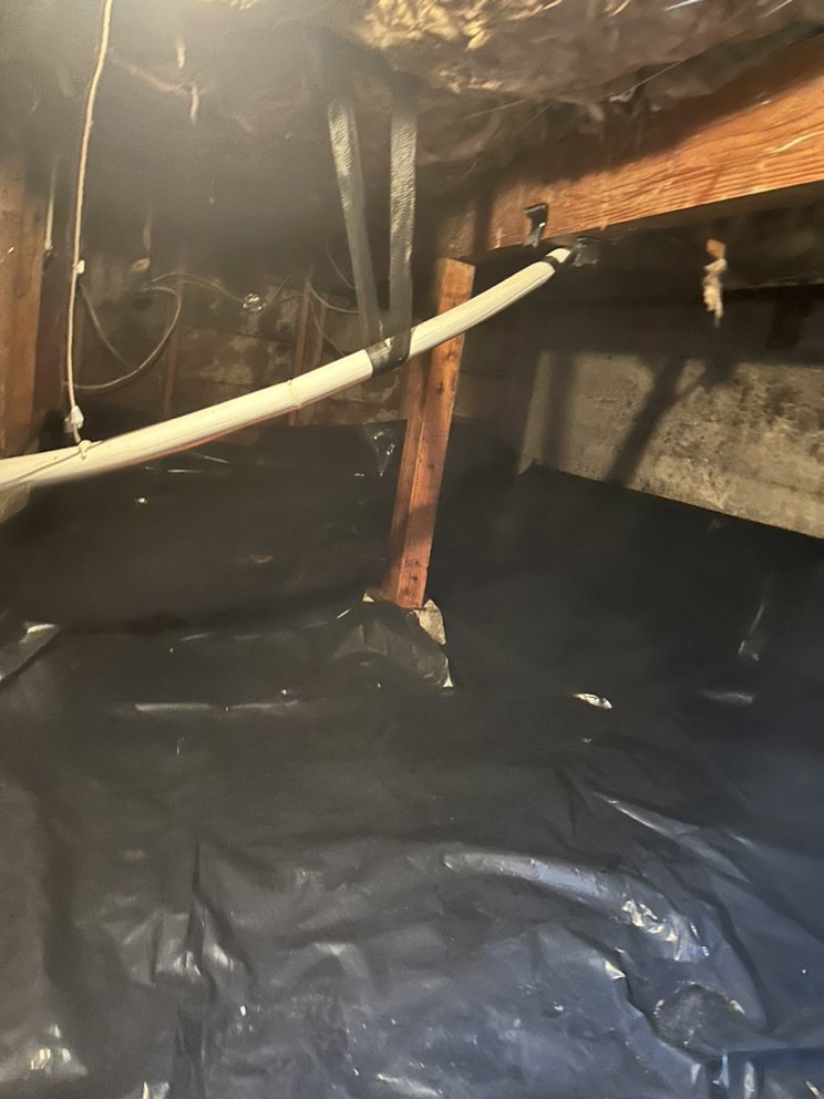 Photo of Clean crawl space
