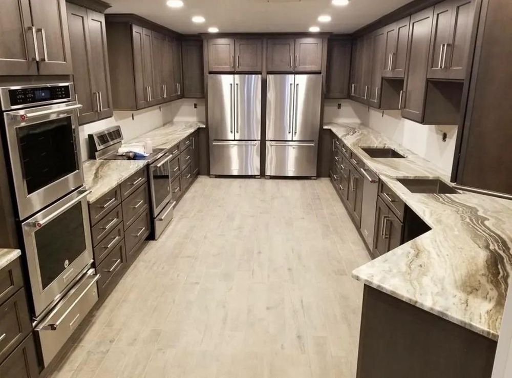 Photo of Countertop and Cabinet
