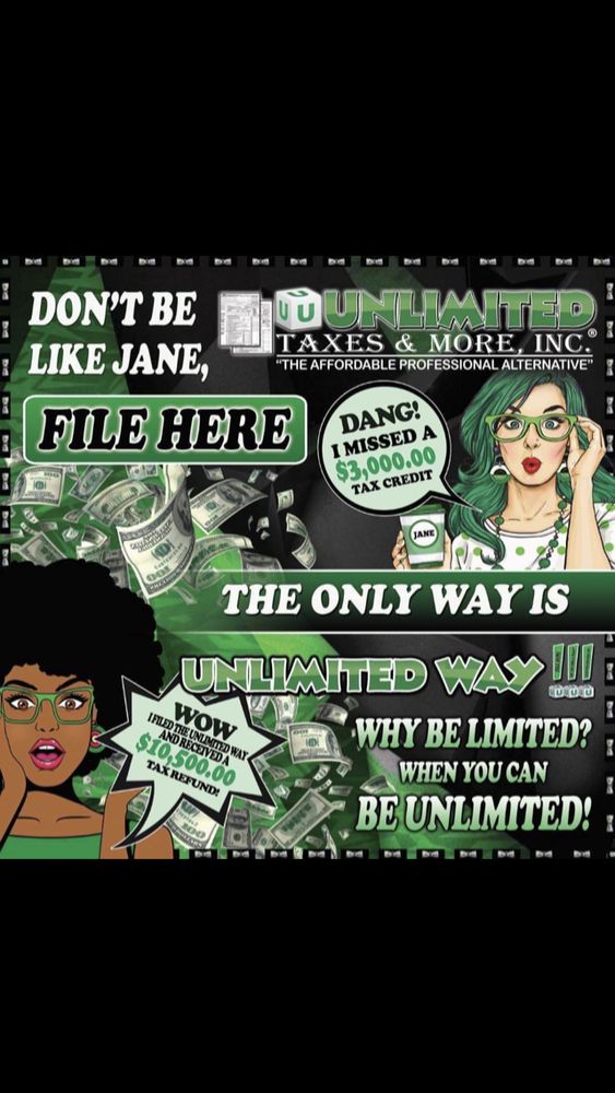 Photo of Unlimited Taxes