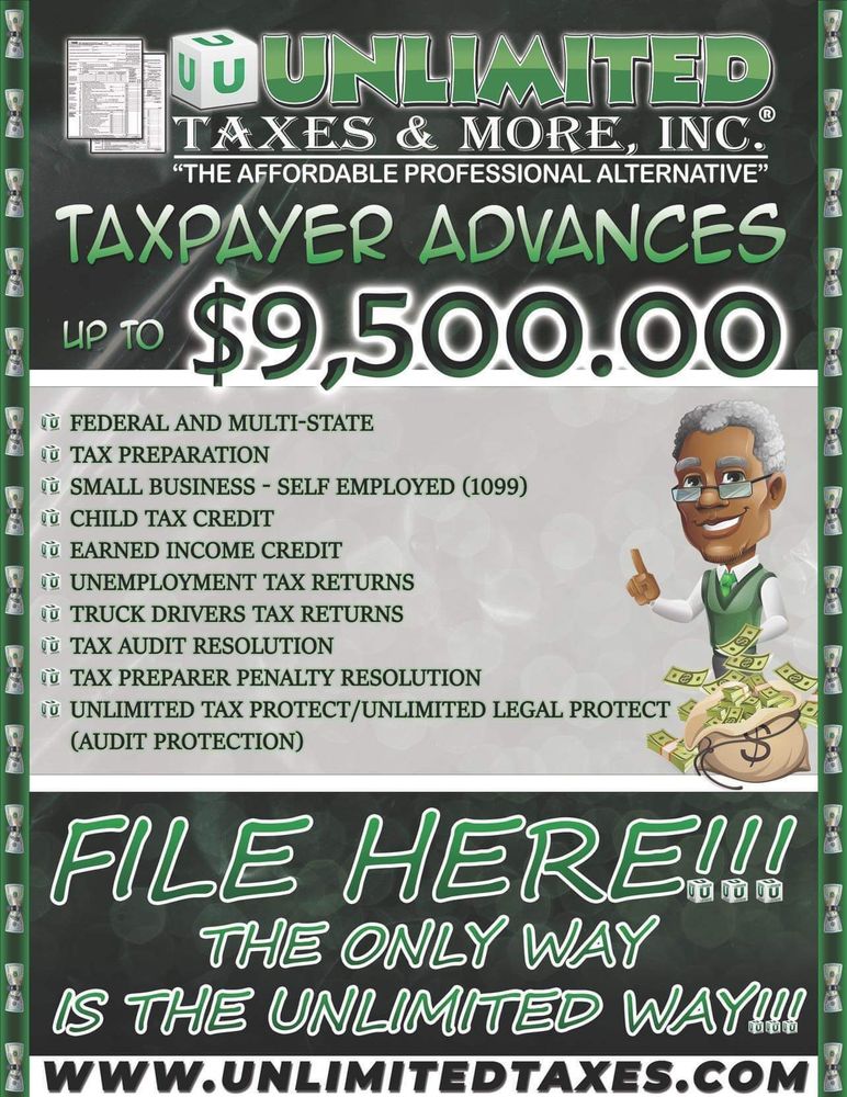 Photo of Unlimited Taxes