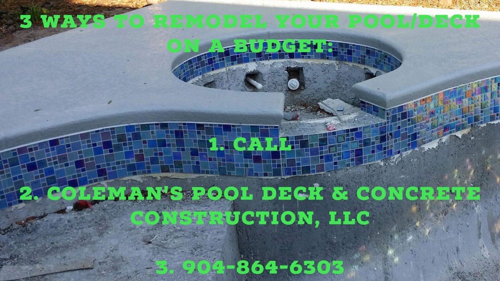 Photo of Coleman's Pool Deck & Concrete Construction
