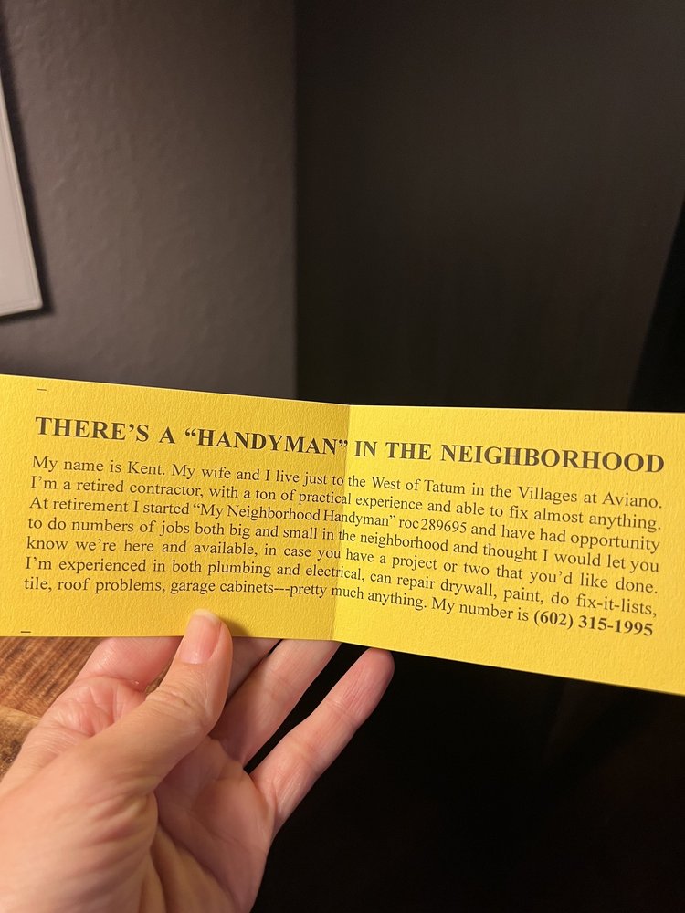 Photo of My Neighborhood Handyman