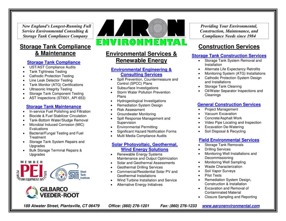 Photo of Aaron Environmental