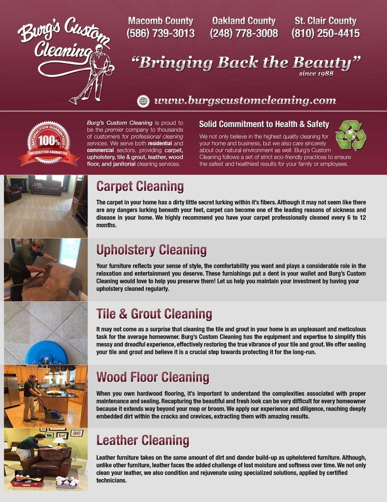 Photo of Burg's Custom Cleaning