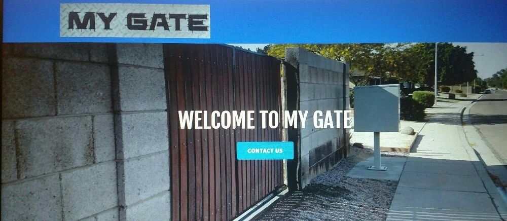 Photo of My Gate