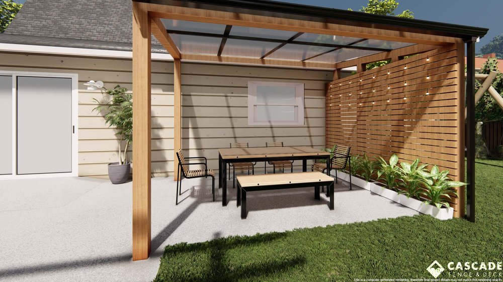 Photo of Cascade Fence and Deck