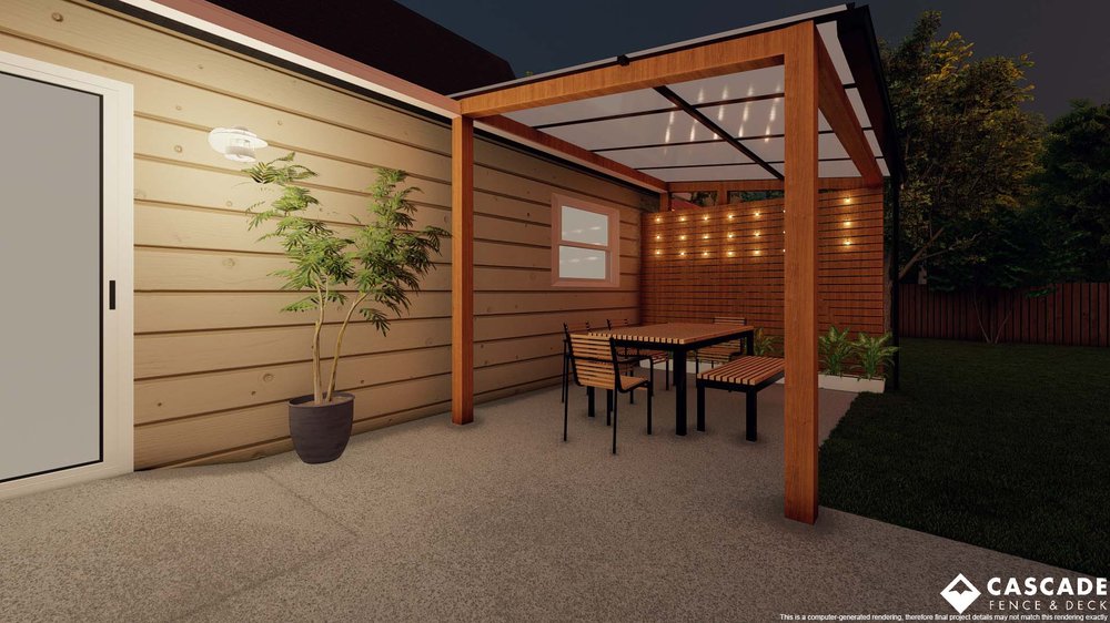 Photo of Cascade Fence and Deck