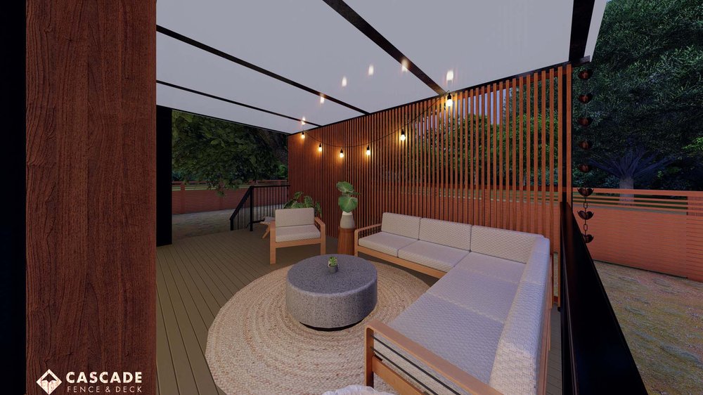 Photo of Cascade Fence and Deck