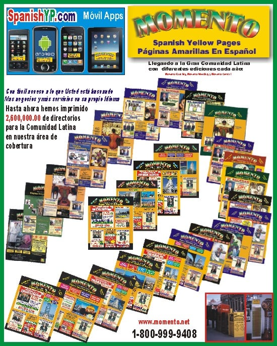 Photo of Spanish Yellow Pages Momento