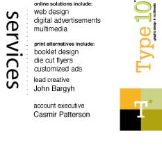 Photo of Type 10 Graphic Designs