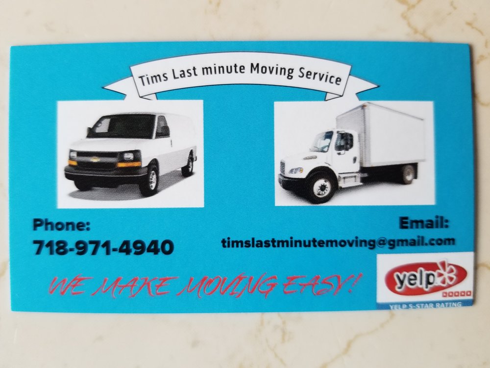 Photo of Tim's Last Minute Moving