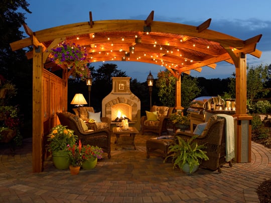 Photo of Fireplace Stone & Patio