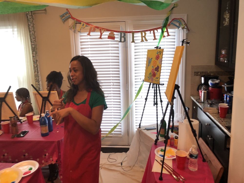 Photo of Smiles on Canvas Mobile Paint Parties