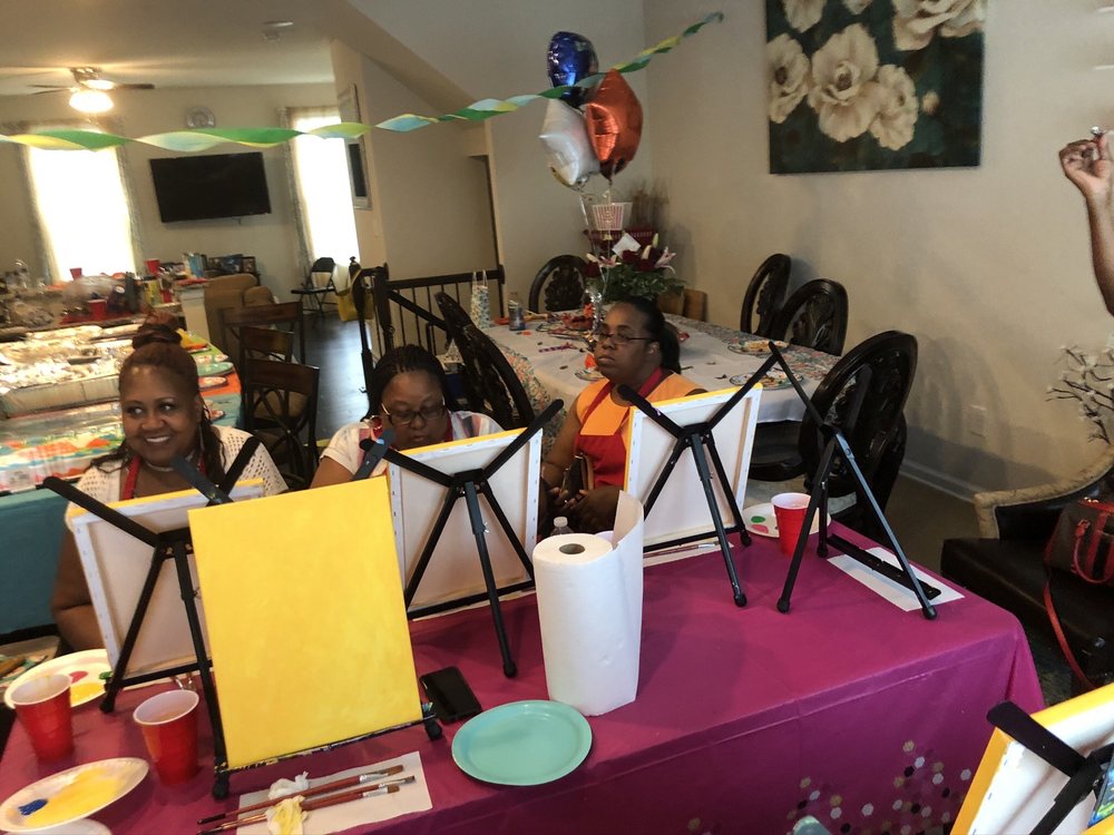 Photo of Smiles on Canvas Mobile Paint Parties