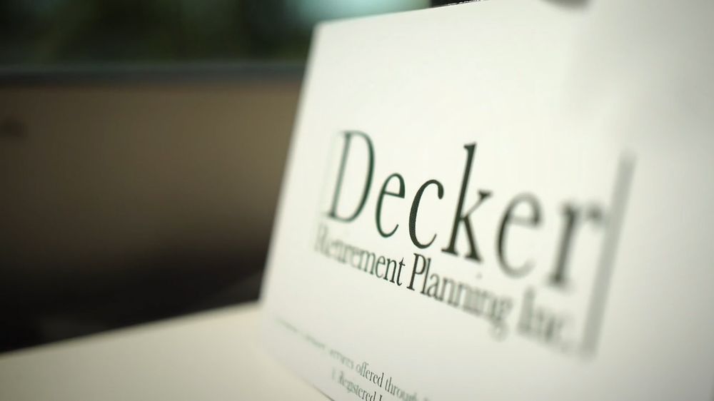 Photo of Decker Retirement Planning