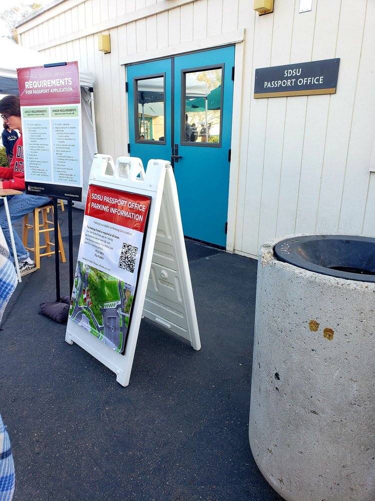 Photo of SDSU Passport Office