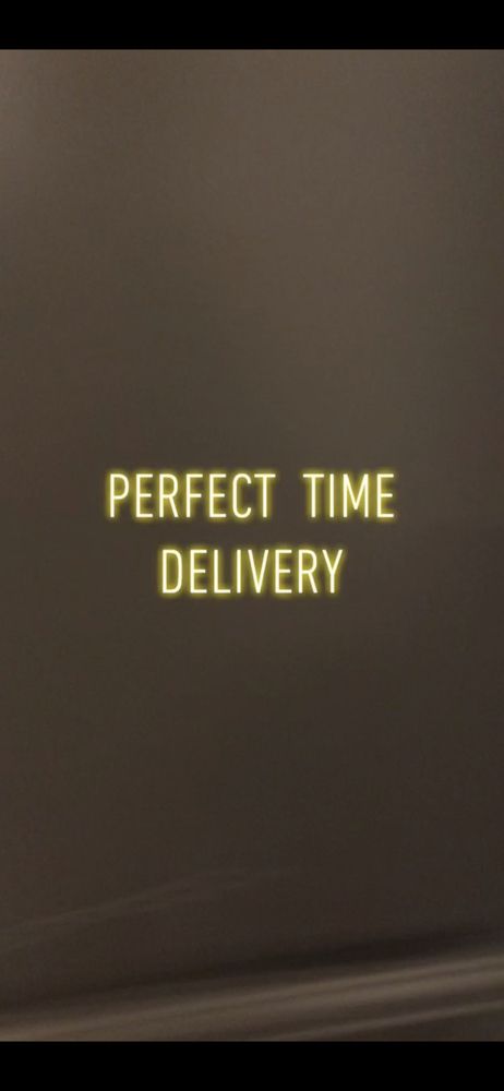 Photo of Perfect Time Delivery