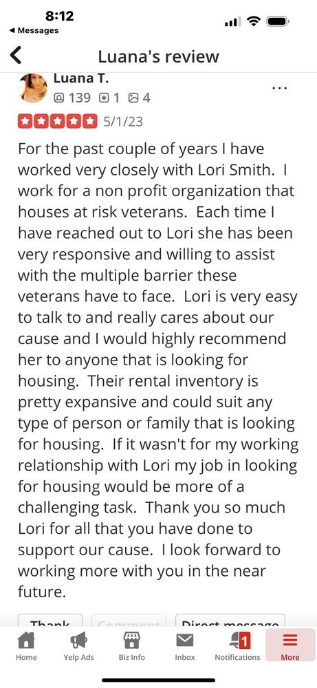 Photo of Lori Smith- Southern Nevada Realty & Property Management