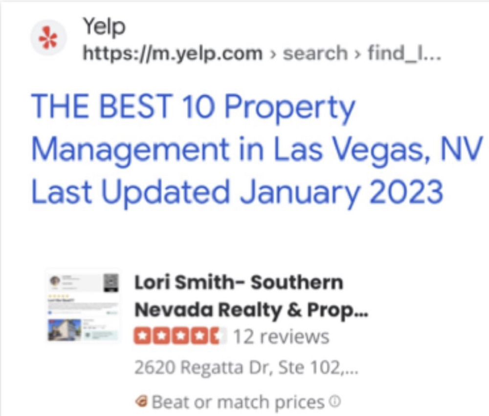 Photo of Lori Smith- Southern Nevada Realty & Property Management
