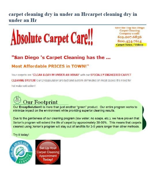 Photo of Absolute Carpet Care