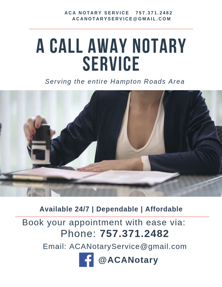 Photo of A Call Away Notary Service