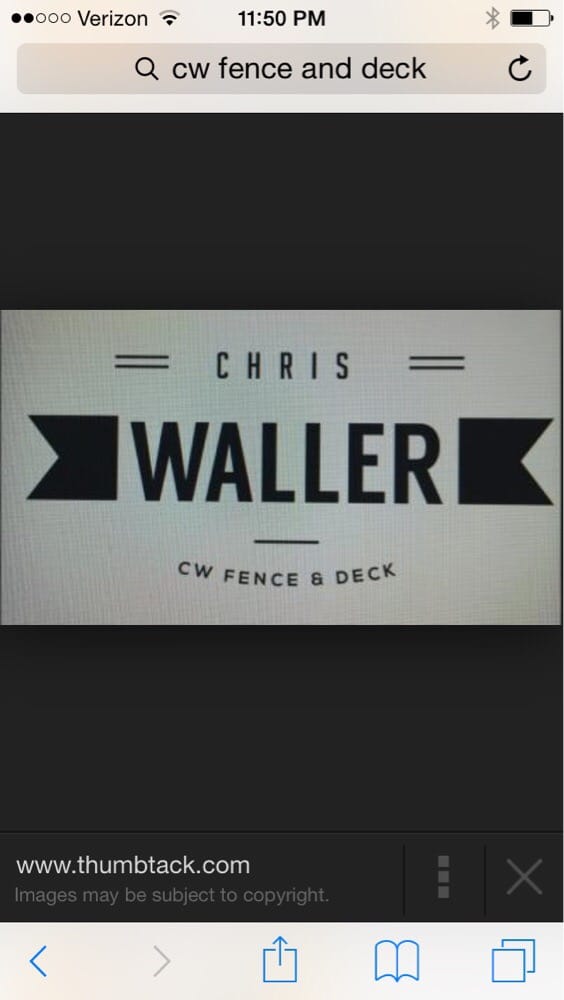 Photo of CW Fence and Deck