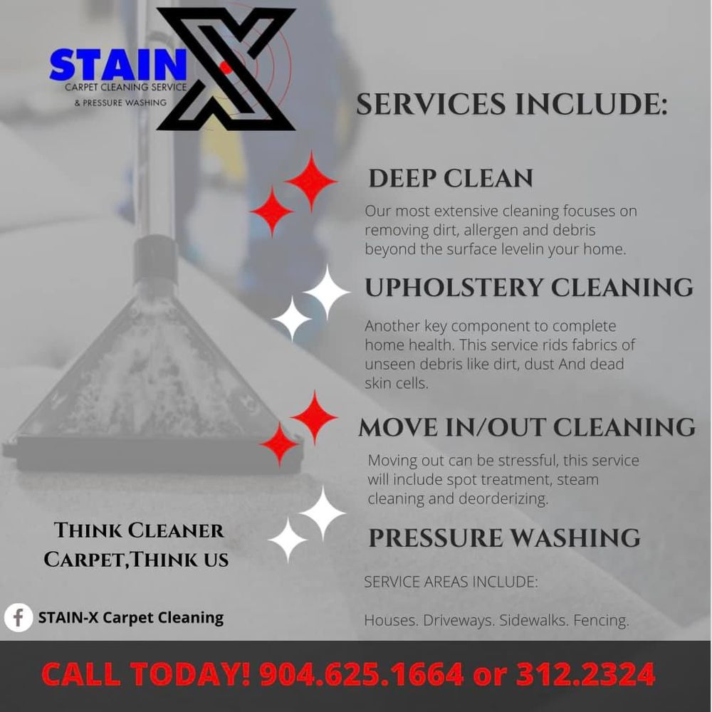 Photo of Stain X Carpet Cleaning