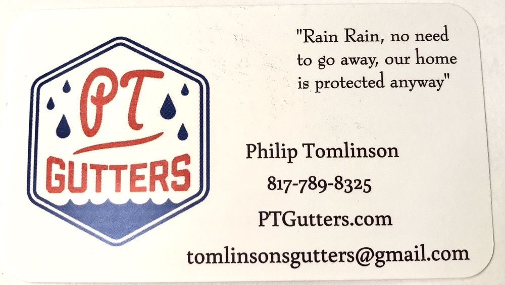 Photo of Philip Tomlinson's Gutters
