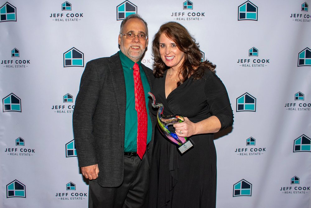 Photo of Nancy Walsh with Jeff Cook Real Estate