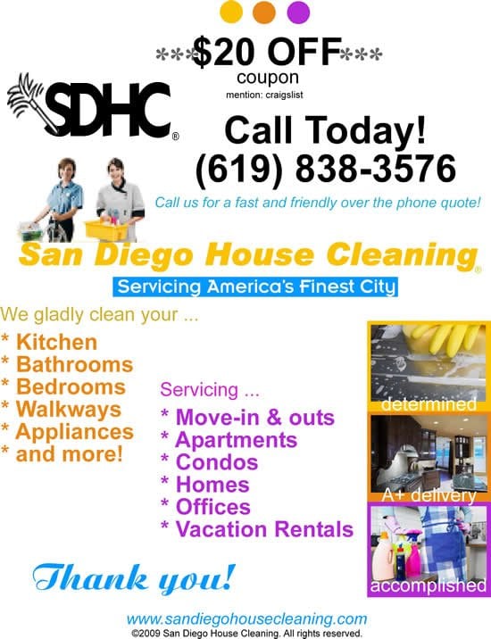 Photo of San Diego House Cleaning
