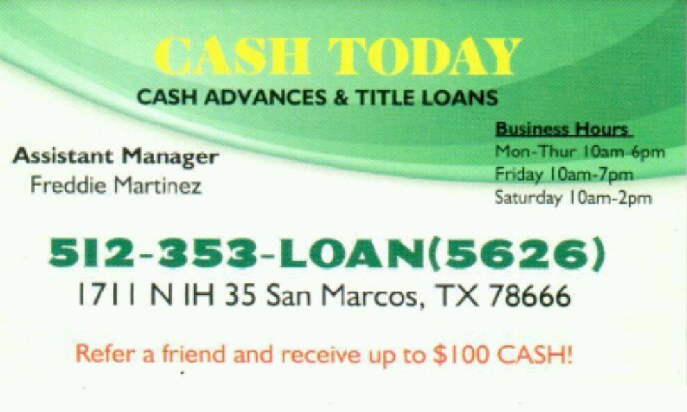 Photo of Cash Today
