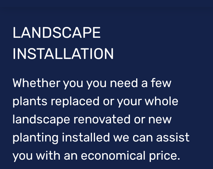 Photo of Curb Appeal Landscaping