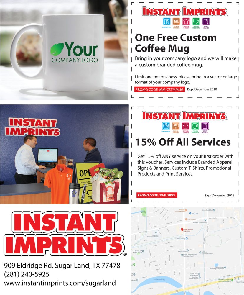 Photo of Instant Imprints Sugar Land