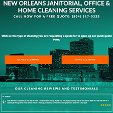 Photo of Nola Maid Cleaning