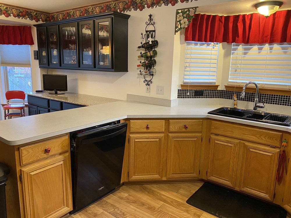 Photo of Mario's Granite Installation