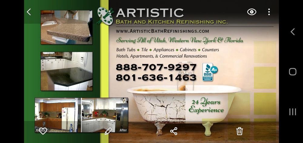 Photo of Sandy Bathtub Refinishing