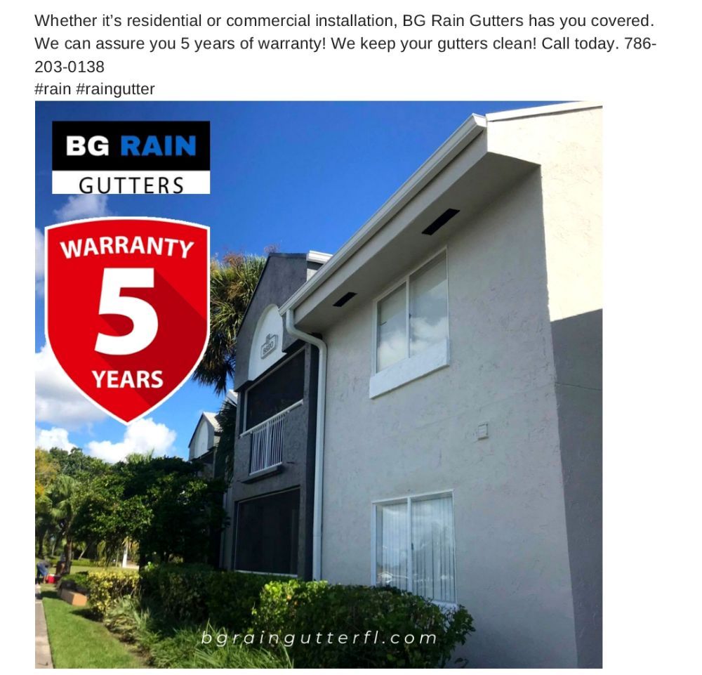 Photo of BG Rain Gutter