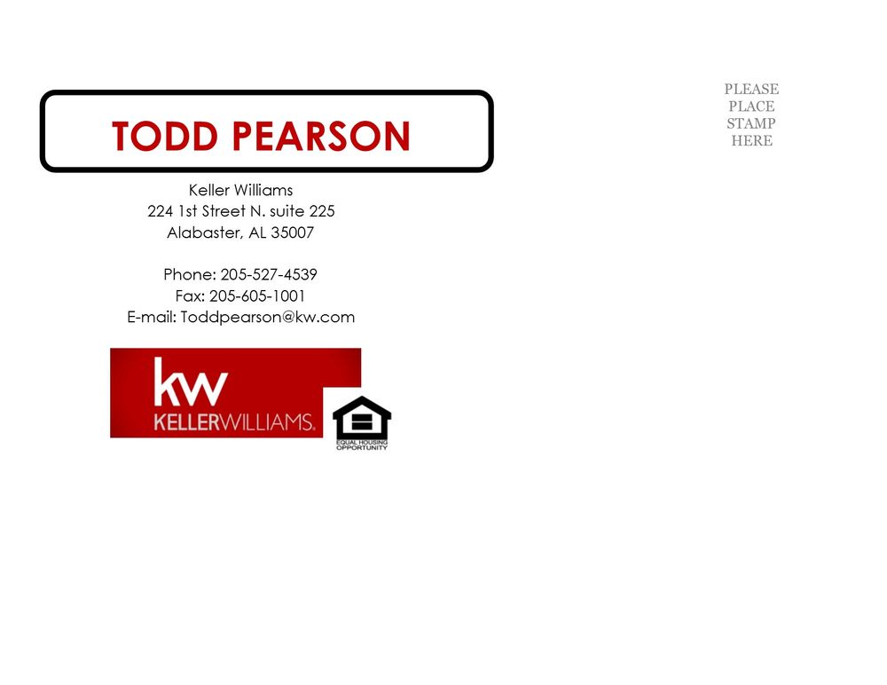 Photo of Richard Todd Pearson - Keller Williams Realty