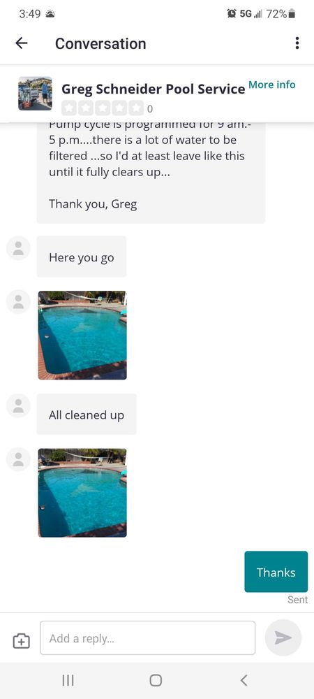 Photo of Greg Schneider Pool Service