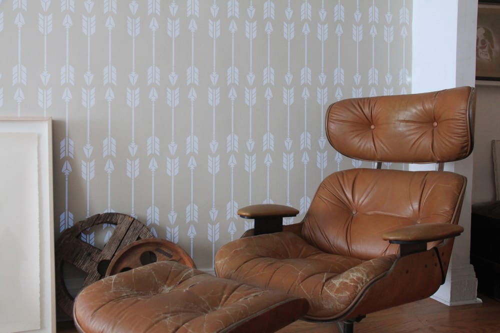 Photo of Stencil1 Decorative Stencil Interior Painting