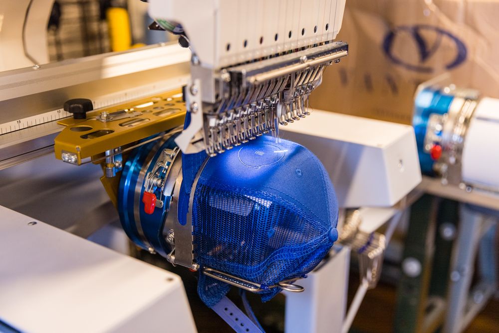 Photo of A Thread of Blue Embroidery