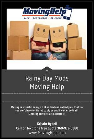 Photo of Rainy Day Mods Moving Help