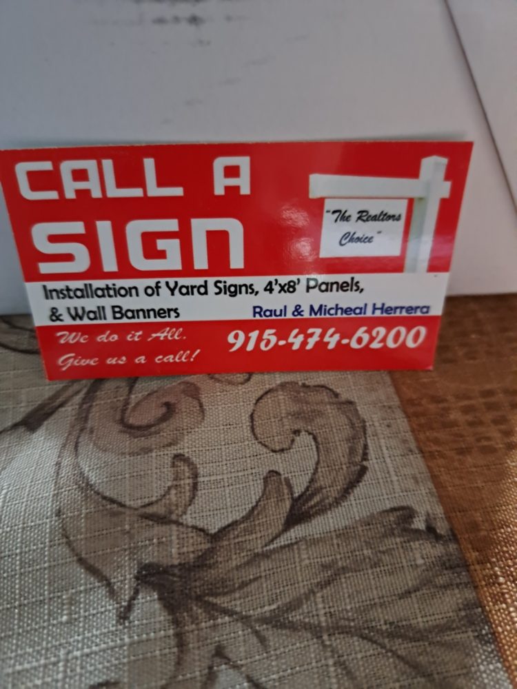 Photo of Call a Sign