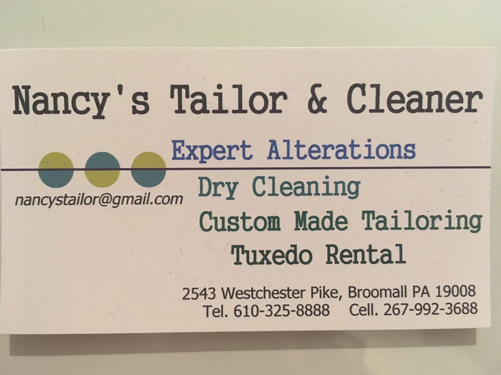 Photo of Nancy's Tailor and Cleaners